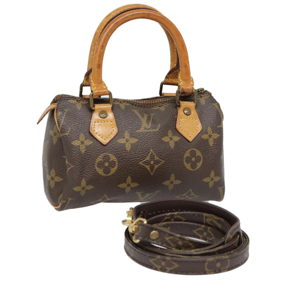 LOUIS VUITTON Monogram Mini Speedy Hand Bag Vintage M41534 LV Auth yk14972 - Picture 1 of 16